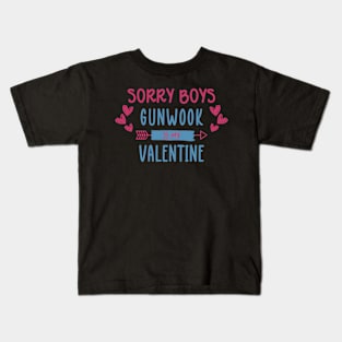 Sorry Boys Gunwook Is My Valentine ZEROBASEONE Kids T-Shirt